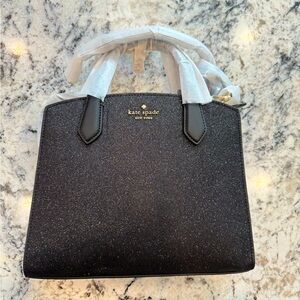 Kate Spade Tinsel Black Satchel Bag